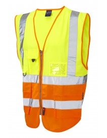 Leo Lynton Superior Class 2 Waistcoat - Yellow/Orange